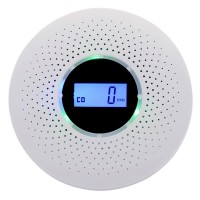 Home security Smoke Detector Fire Alarm/CO Carbon Monoxide Gas Sensors with CE,EN approval